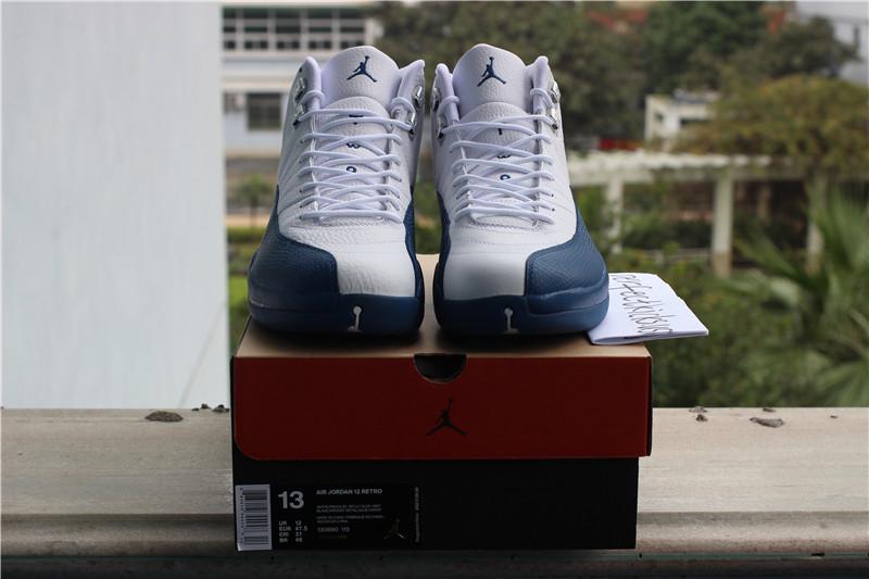 Authentic Air Jordan 12 French Blue 2016